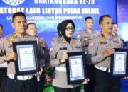 Moment Syukuran Hut Lantas ke 70, Satlantas Polres Enrekang Raih Penghargaan Terbaik II Penerimaan Negara Bukan Pajak (PNBP) tahun 2025