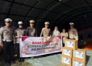 Polres Parepare Salurkan Bantuan Kemanusiaan untuk Korban Kebakaran di Menara Soreang