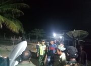 Babinsa Koramil 1417-12/Soropia Tingkatkan Keamanan dan Kerukunan Warga Melalui Patroli Malam