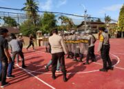 Polres Sinjai Gelar Latihan Dalmas, Perkuat Profesionalisme Pengendalian Massa.