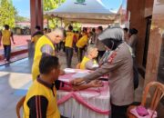 Hari Ke-3 Tes Kesemaptaan Jasmani dan Beladiri Polri di Mapolres Sinjai.