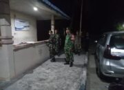 Tingkatkan Keamanan dan Ketertiban, Plt Danramil 1420-04/Watang Pulu Pimpin Patroli Gabungan di Uluale