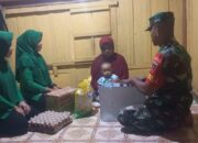 Aksi Sosial, Anggota Koramil 1413-03/Kapontori Laksanakan Kegiatan Bakti Sosial Dalam Rangka HUT TNI Ke 80