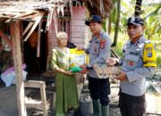 Jumat Berkah: Polsek Bunta Bagikan Sembako, Warga Tersenyum Lega