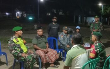 Babinsa Koramil Wawotobi Pimpin Patroli Cipta Kondisi di Konawe