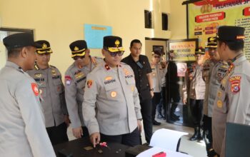 Wakapolda Sultra Kunjungan Kerja di Polres Kolaka Utara, Fokus pada Monitoring Program Prioritas Pemerintah
