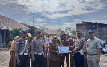 Satlantas Polres Luwu Gelar Police Goes to School di SMKN 2 Luwu, Tanamkan Kesadaran Tertib Berlalu Lintas Sejak Dini