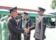 Dandim 1412/Kolaka Pimpin Upacara Korps Raport Kenaikan Pangkat Bintara dan Tamtama