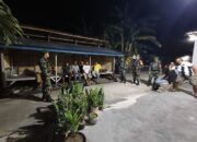 Patroli Malam Babinsa Koramil 1413-06/Tomia Bersama Komduk, Upaya Menjaga Kamtibmas di Wilayah.