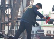 Selidiki Penyebab Kebakaran Gudang Arsip BKAD, Polres Konawe Utara Libatkan Tim Laboratorium Forensik Polda Sulsel