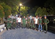 Sinergi Patroli Malam di Sidrap: Babinsa Koramil 03/Maritengngae Kolaborasi dengan Komponen Pendukung Jaga Keamanan Wilayah