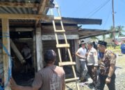 1 Rumah di Bualemo Banggai Terbakar Saat Ditinggal Pemilik ke Akad Nikah, Polisi ke TKP