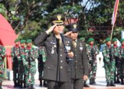 Dandim 1412/Kolaka Pimpinan Upacara Ziarah Nasional HUT TNI Ke-80 Di TMP Watalara