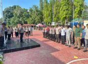 Polres Enrekang Gelar Apel Pengecekan Personel, Pastikan Kesiapan Pengamanan Unjuk Rasa