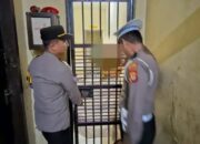 Bertindak Sebagai Pawas, Kasat Lantas Polres Enrekang Pimpin Apel Pengecekan Piket Fungsi dan Kontrol Ruang Tahanan