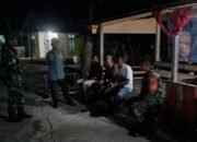 Patroli Rutin Babinsa Koramil 1413-08/Gu Bersama Komduk Wujudkan Stabilitas Keamanan Wilayah.