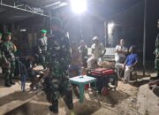 Babinsa Koramil 1413-09/Sampolawa Bersama Komduk Gelar Patroli, Ciptakan Situasi Wilayah Aman Dan Kondusif.