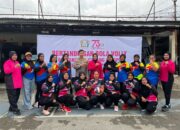 Bhayangkari Cabang Palopo Gelar Pertandingan Volly Sambut HKGB ke-73