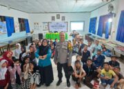 Pembekalan LDK SMPN 10 Palopo, ini harapan Bhabinkamtibmas Kelurahan Songka!!