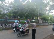 Satlantas Polres Soppeng Gelar Kegiatan Commander Wish Pagi Wujudkan Kamseltibcarlantas yang Kondusif