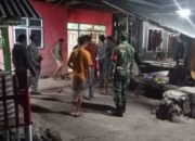 Babinsa Koramil 1413-12/Binongko Dan Komduk Gelar Patroli Malam, Ciptakan Kondisi Aman di Wilayah
