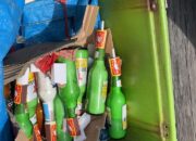 Ditpolairud Polda Sultra Bersama DKP Sultra Amankan Dua Nelayan Pembawa Bahan Peledak di Perairan Teluk Kendari