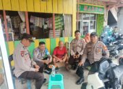 Jalin Silaturahmi, Kapolsek Alla dan Personel Sambangi Warga Bahas Kamtibmas