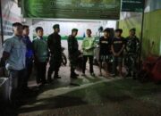 Jaga Kondusivitas Wilayah, Koramil 05/Dua Pitue Bersama Komponen Masyarakat Gelar Patroli Malam Gabungan