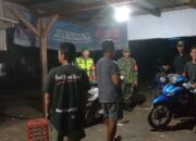 Sinergi Kuat TNI-Masyarakat: Koramil Wawotobi Gencarkan Patroli Malam Cipta Kondisi di Konawe