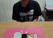 Perang Terhadap Narkoba, Polres Banggai Amankan Pemuda Asal Balut