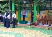 KASAT BINMAS POLRES SOPPENG SAMPAIKAN HIMBAUAN KAMTIBMAS SAAT JADI IRUP DI SMPN 2 WATANSOPPENG