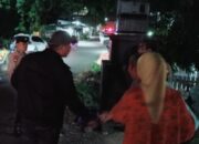 Patroli Malam Polsek Soreang, Polisi Sambangi Area Pemukiman Warga