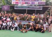 Kapolsek Maiwa Hadiri Pembukaan Turnamen Bola Voli sarassang Jaya Cup 3 Tahun 2025 di Desa Botto Malangga