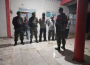 Patroli Rutin Babinsa Koramil 1413-06/Tomia Bersama Komduk Ciptakan Stabilitas Keamanan Kelurahan Tongano Barat.