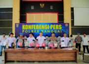 Polres Banggai Gelar Press Conference Kasus Narkoba, 26 Tersangka Termasuk 2 Wanita Dihadirkan ke Publik