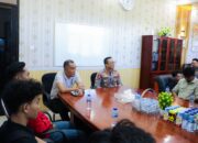 Kapolres AKBP Putu Terima Silahturahmi Mahasiswa Kabupaten Banggai, Sinergi Untuk Kamtibmas