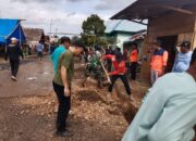 Sinergi TNI dan Masyarakat Lansilowo Jaga Kebersihan Lingkungan