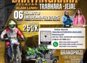 Polres Luwu Hadirkan Event Trail Trabhara Jelajah Alam Luwu 2025: Tantangan Ekstrem, Hadiah Motor, dan Dokumentasi Gratis untuk Crosser