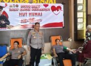 Polres Sinjai Gelar Donor Darah dalam Rangka HUT Humas Polri ke-74 Tahun 2025.