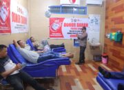 Sambut HUT ke-74 Humas Polri, Polres Sigi Gelar Donor Darah Wujud Kepedulian Sosial