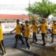 Personel Polres Palopo Gelar Jogging Pagi Bersama untuk Jaga Kebugaran dan Kekompakan