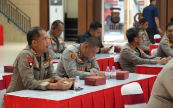 Kapolres Sinjai hadiri Taklimat Akhir Bersama Kapolres Jajaran Polda Sulsel.