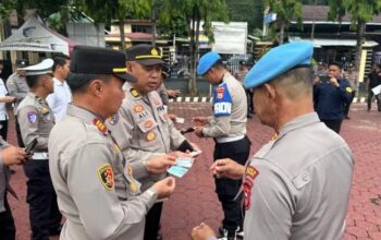 Wakapolres Enrekang Pimpin Apel Pagi, Tegaskan Pentingnya Gaktibplin dan Penampilan Profesional Personel