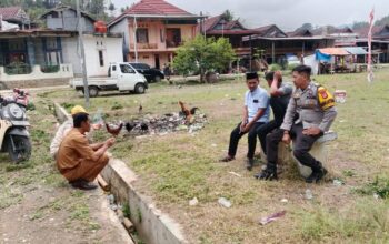 Lewat Giat Sambang, Bhabinkamtibmas Pererat Hubungan dengan Warga dan Sampaikan Imbauan Kamtibmas