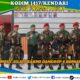 Dandim 1417/Kendari Sambut Silaturahmi Komandan Grup 5 Kopassus