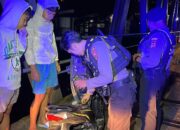 Patroli Perintis Presisi Sat Samapta Polres Tana Toraja Wujudkan Rasa Aman di Malam Hari