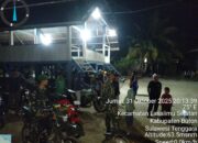 Babinsa Koramil 1413-10/Lasalimu Bersinergi dengan Komduk Wujudkan Keamanan Lewat Patroli Malam Rutin