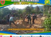 Babinsa Koramil 1417-06/Unaaha Gerakkan Karya Bakti: Jalan Usaha Tani Desa Barowila Mulus Demi Peningkatan Hasil Panen