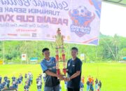 Polsek Maiwa Laksanalan Pengamanan Pembukaan Turnamen Sepak Bola Pasang CUP XVI