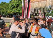 Kapolres Tana Toraja Hadiri Penyambutan Kapolda Baru Sulsel, Irjen Pol Djuhandhani Rahardjo Puro